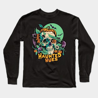 "Haunted Hues" design Long Sleeve T-Shirt